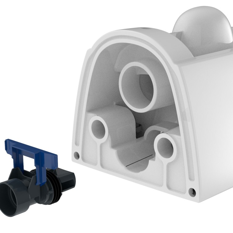 Vattenfördelare i plast