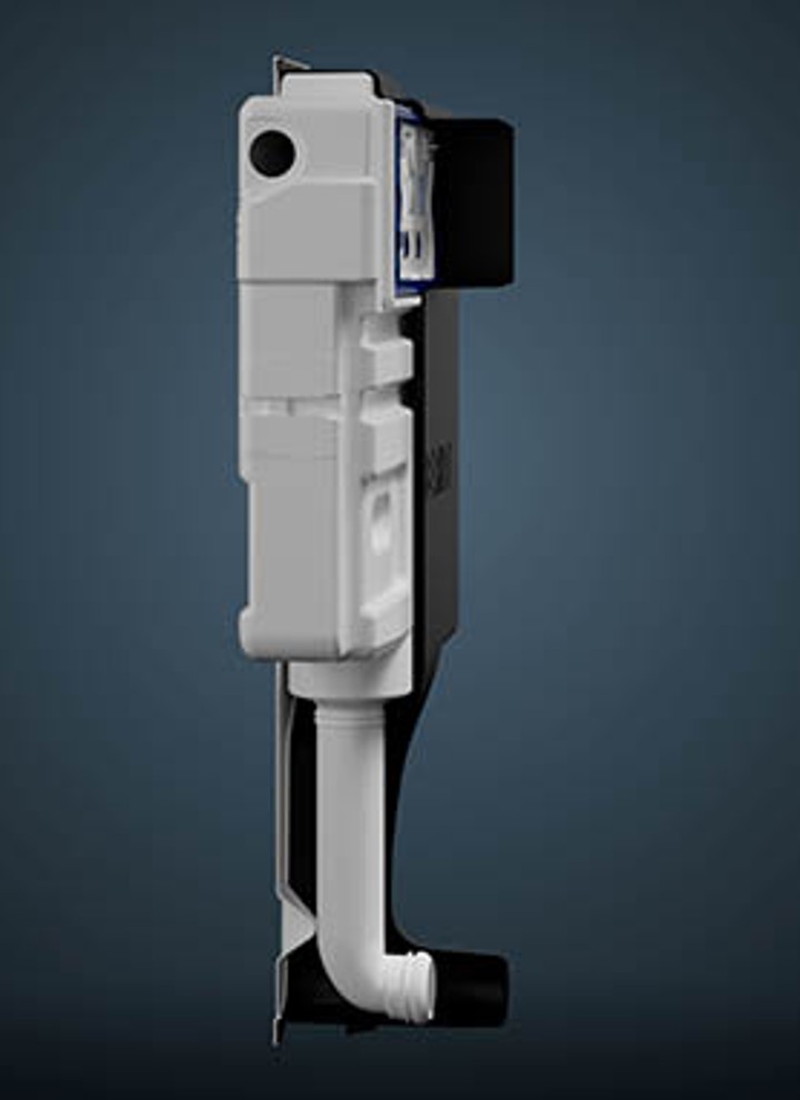 Sigma-cisternen är säkert inrymd i ett skyddat hölje