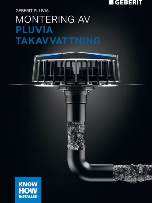 Montering av Pluvia Takavvattning Montering av Pluvia Takavvattning