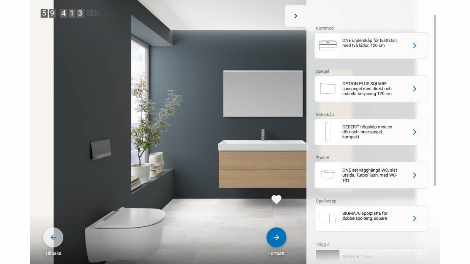 Designa ditt badrum med Geberit Designverktyg Designa ditt badrum med Geberit Designverktyg