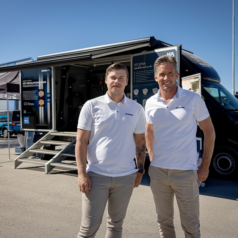 Geberits säljrepresentanter i Östersund (© Per Danielsson) Geberits säljrepresentanter i Östersund (© Per Danielsson)