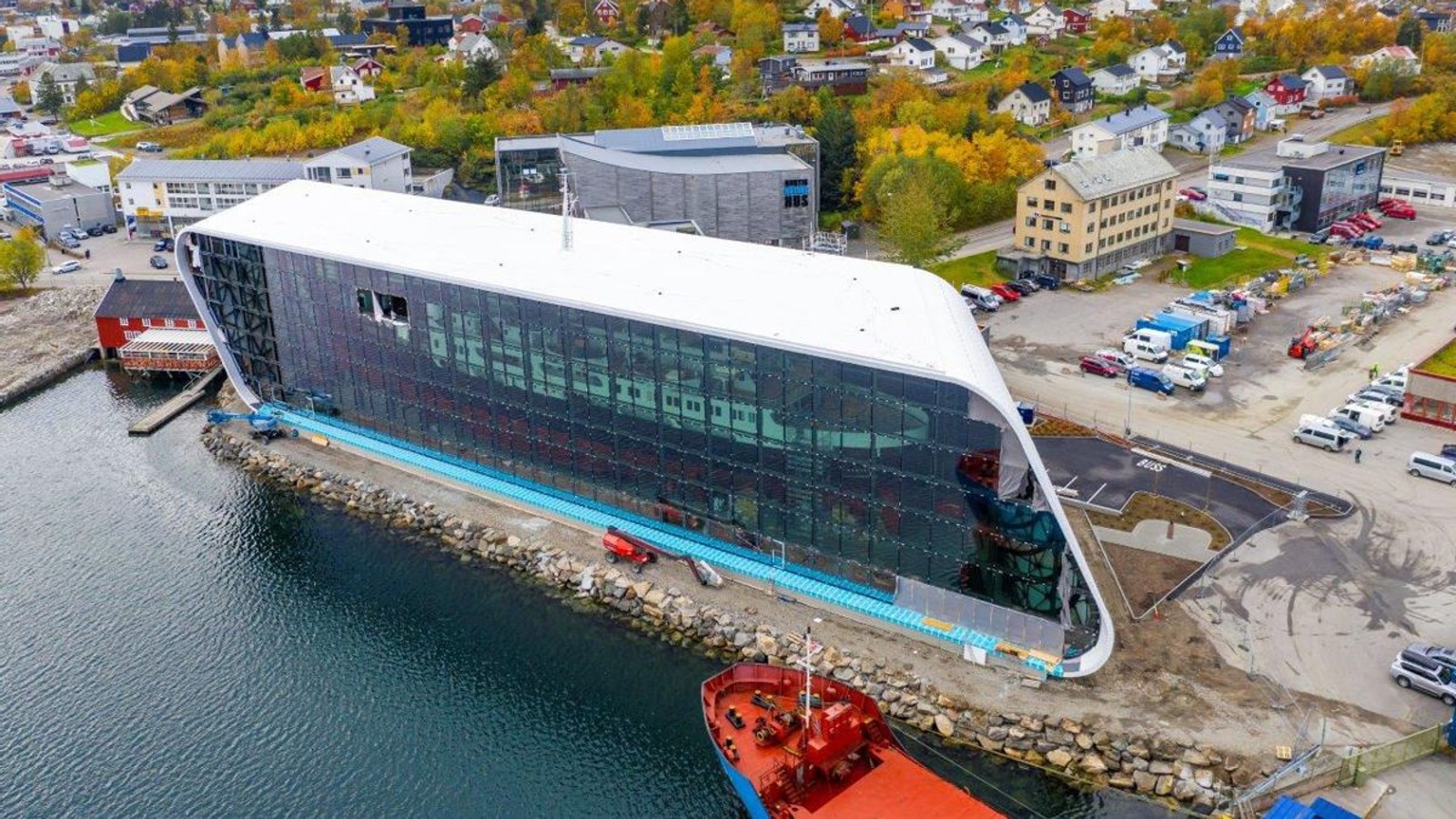 MS Finnmarken, Foto: PEAB Bjørn Bygg / Ørjan Marakatt Bertelsen