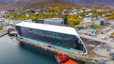 MS Finnmarken, Foto: PEAB Bjørn Bygg / Ørjan Marakatt Bertelsen