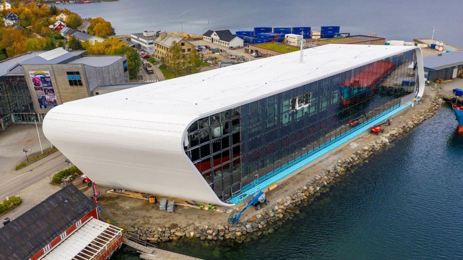 MS Finnmarken, Foto: PEAB Bjørn Bygg / Ørjan Marakatt Bertelsen