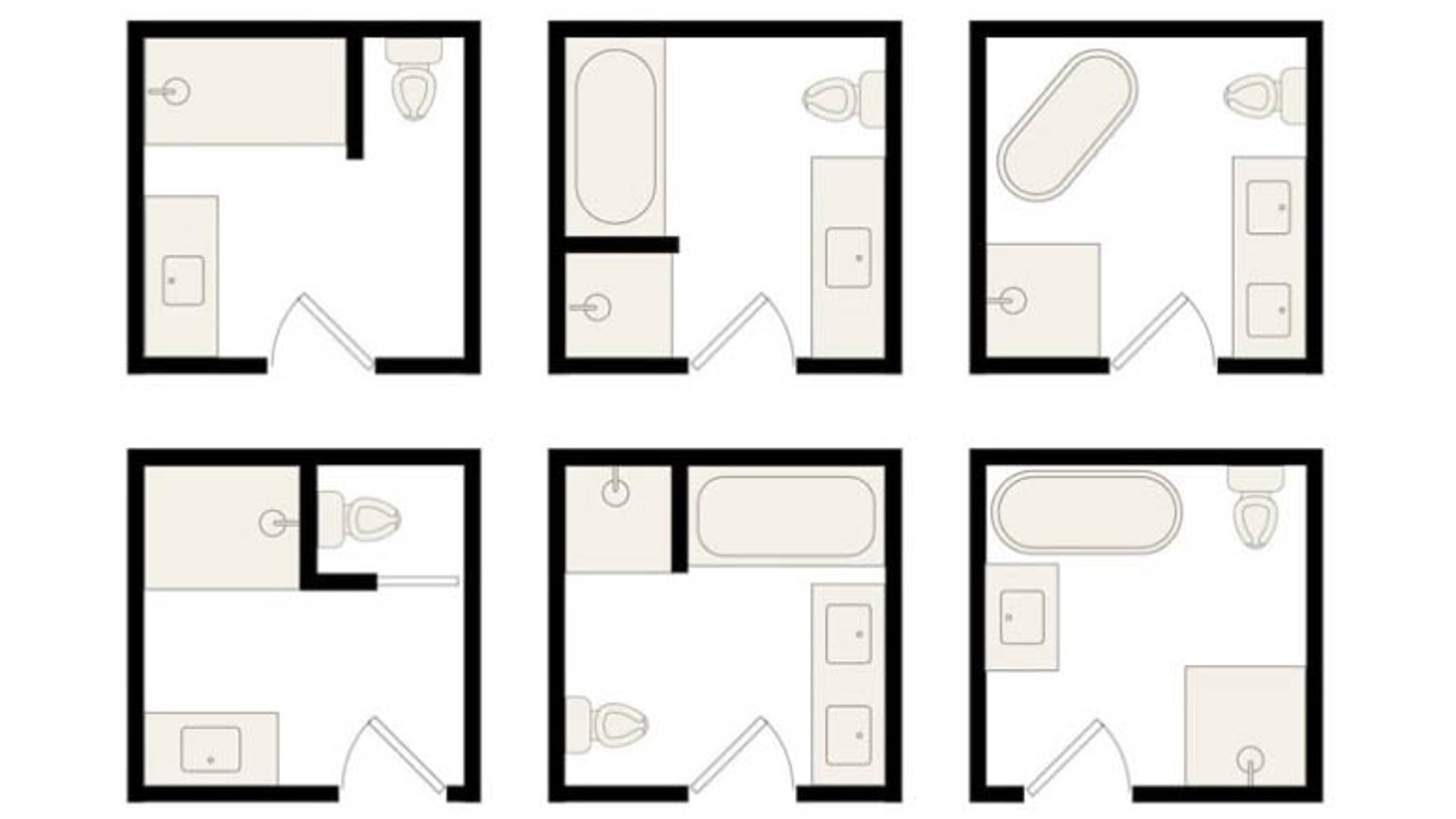 Förslag på planslösning för badrum Förslag på planslösning för badrum
