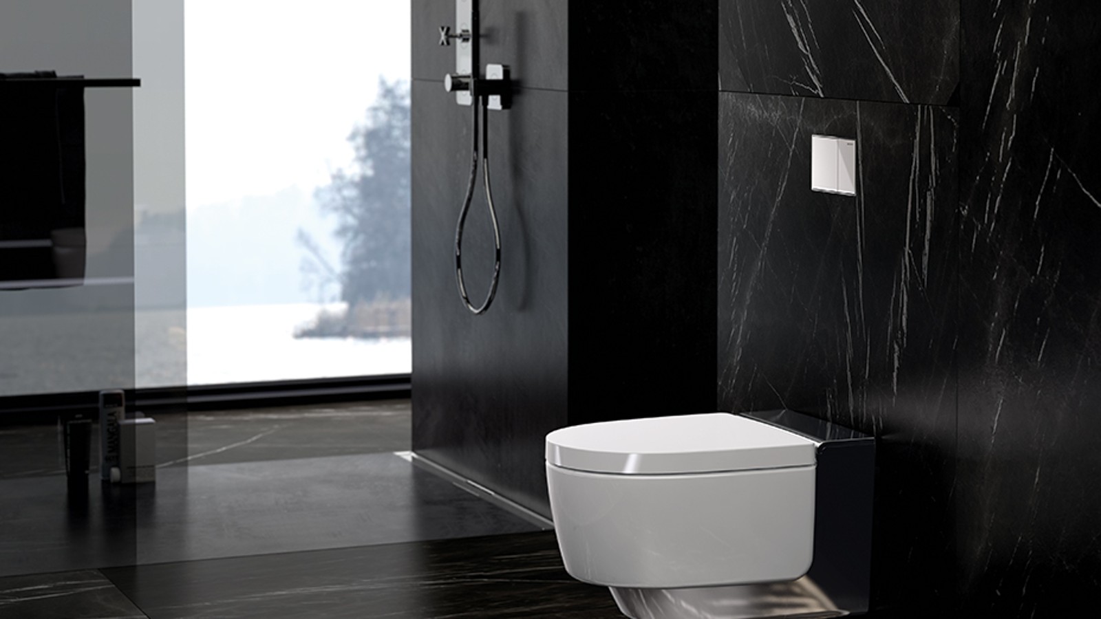 Geberit AquaClean Mera med nätanslutning Geberit AquaClean Mera med nätanslutning