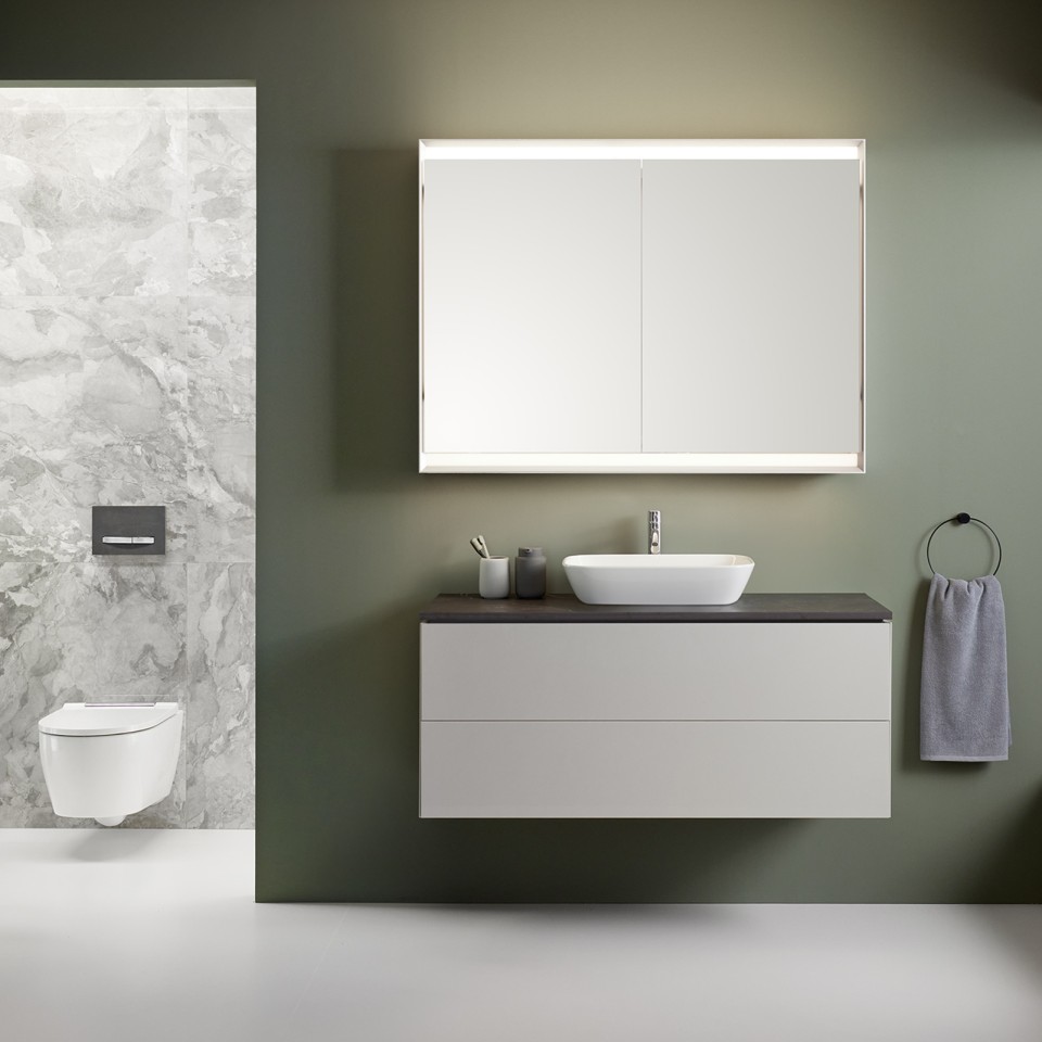 More space, cleanliness and flexibility in the bathroom thanks to Geberit ONE products