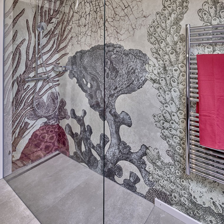 Stilrent duschutrymme med CleanLine duschränna Stilrent duschutrymme med CleanLine duschränna