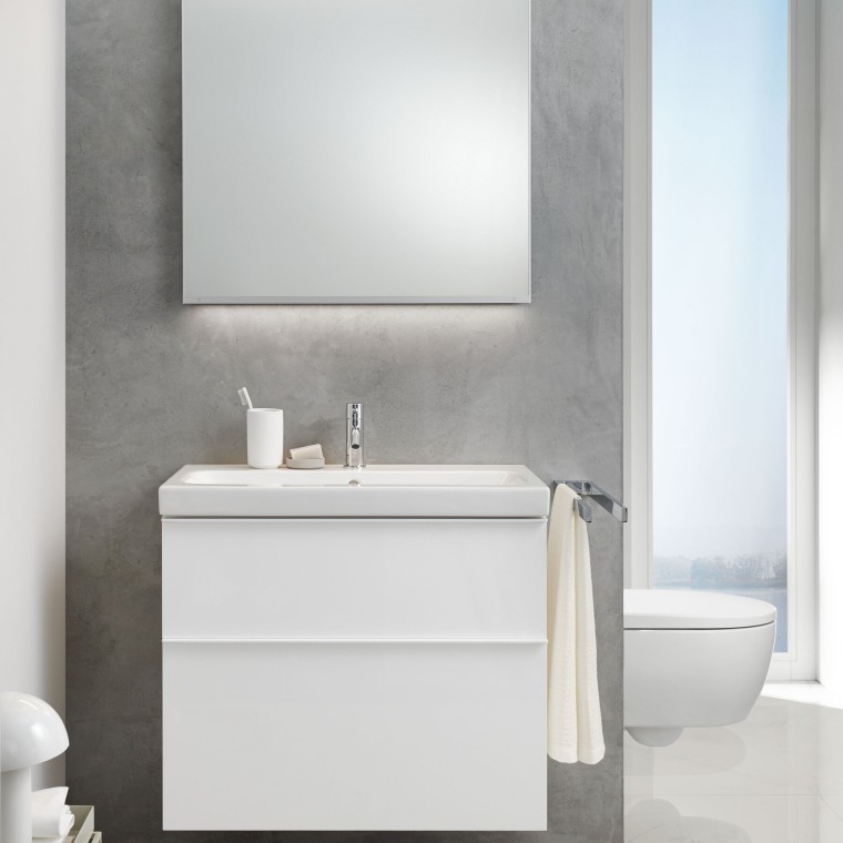 Geberit iCon badrum med kompakt planlösning Geberit iCon badrum med kompakt planlösning