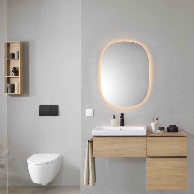 Geberit iCon underskåp med sidoskåp Geberit iCon underskåp med sidoskåp