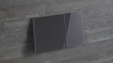 Geberit Sigma70 i lava glas