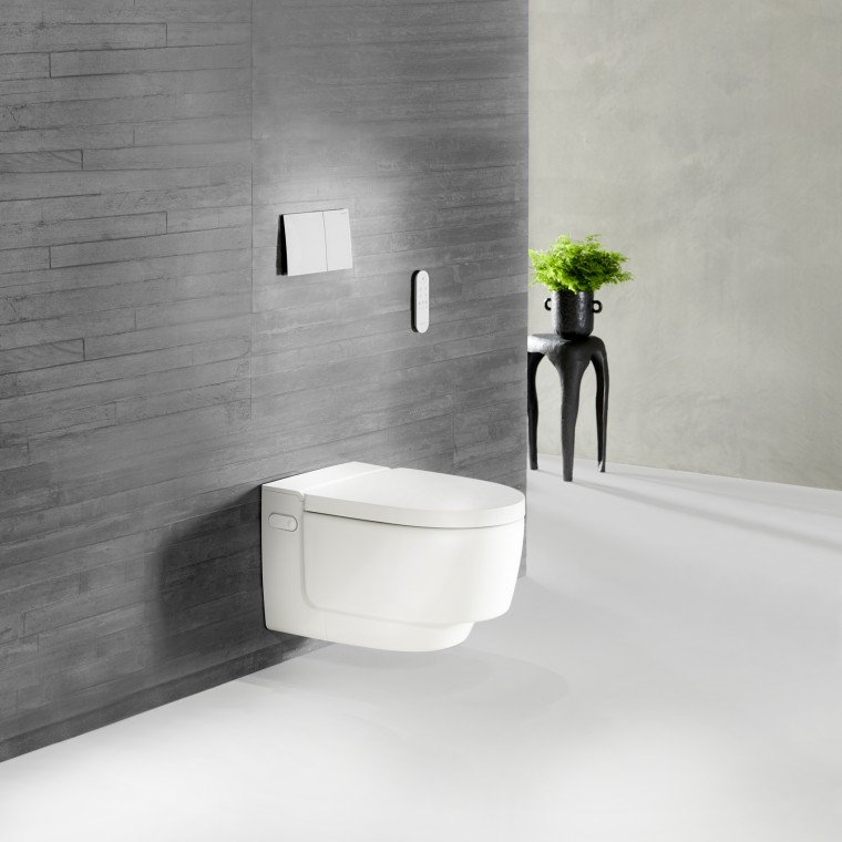Geberit AquaClean Mera duschtoalett i vitt Geberit AquaClean Mera duschtoalett i vitt