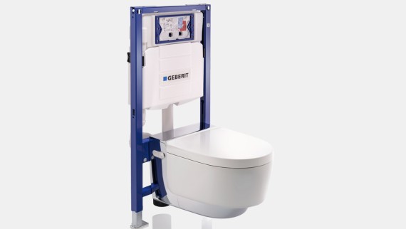 Geberit Duofix element för vägghängd WC med Geberit AquaClean Mera