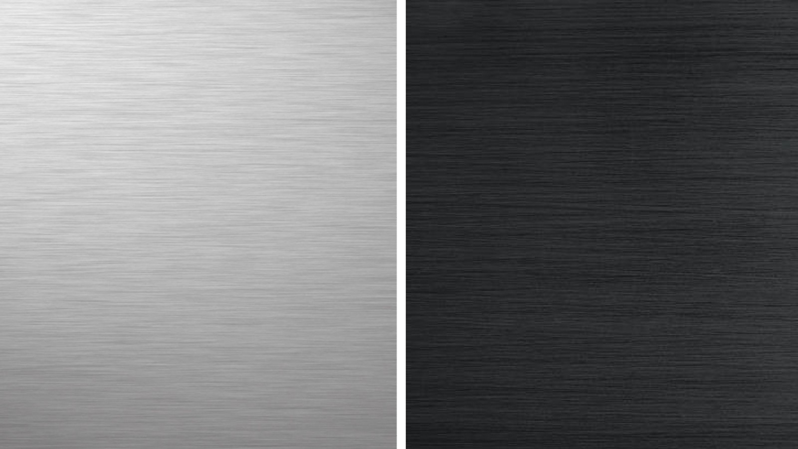 Geberit Monolith sidobeklädnad i borstad aluminium och svart krom Geberit Monolith sidobeklädnad i borstad aluminium och svart krom