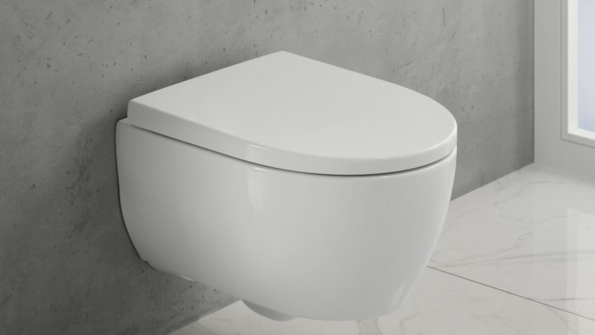 Vägghängd iCon WC i kompakt design