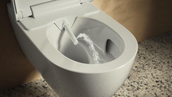 Produkter från Geberit säkerställer ett optimalt vattenflöde Produkter från Geberit säkerställer ett optimalt vattenflöde
