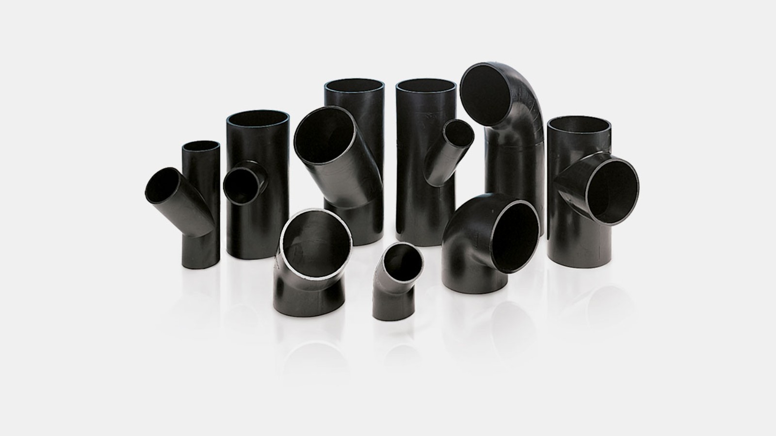 Rördelar för Geberit PE avloppssystem