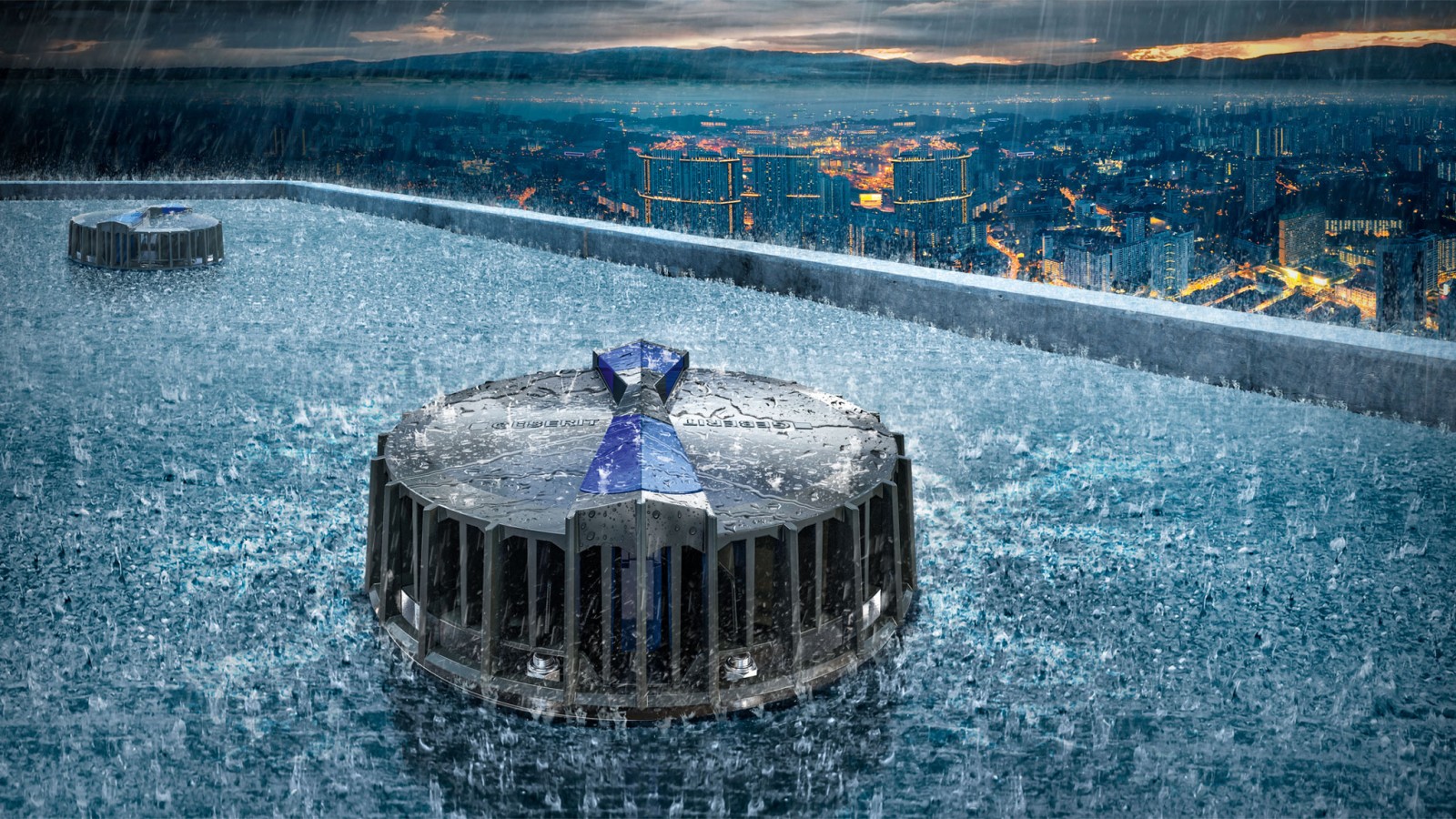 Geberit Pluvia takavvattning