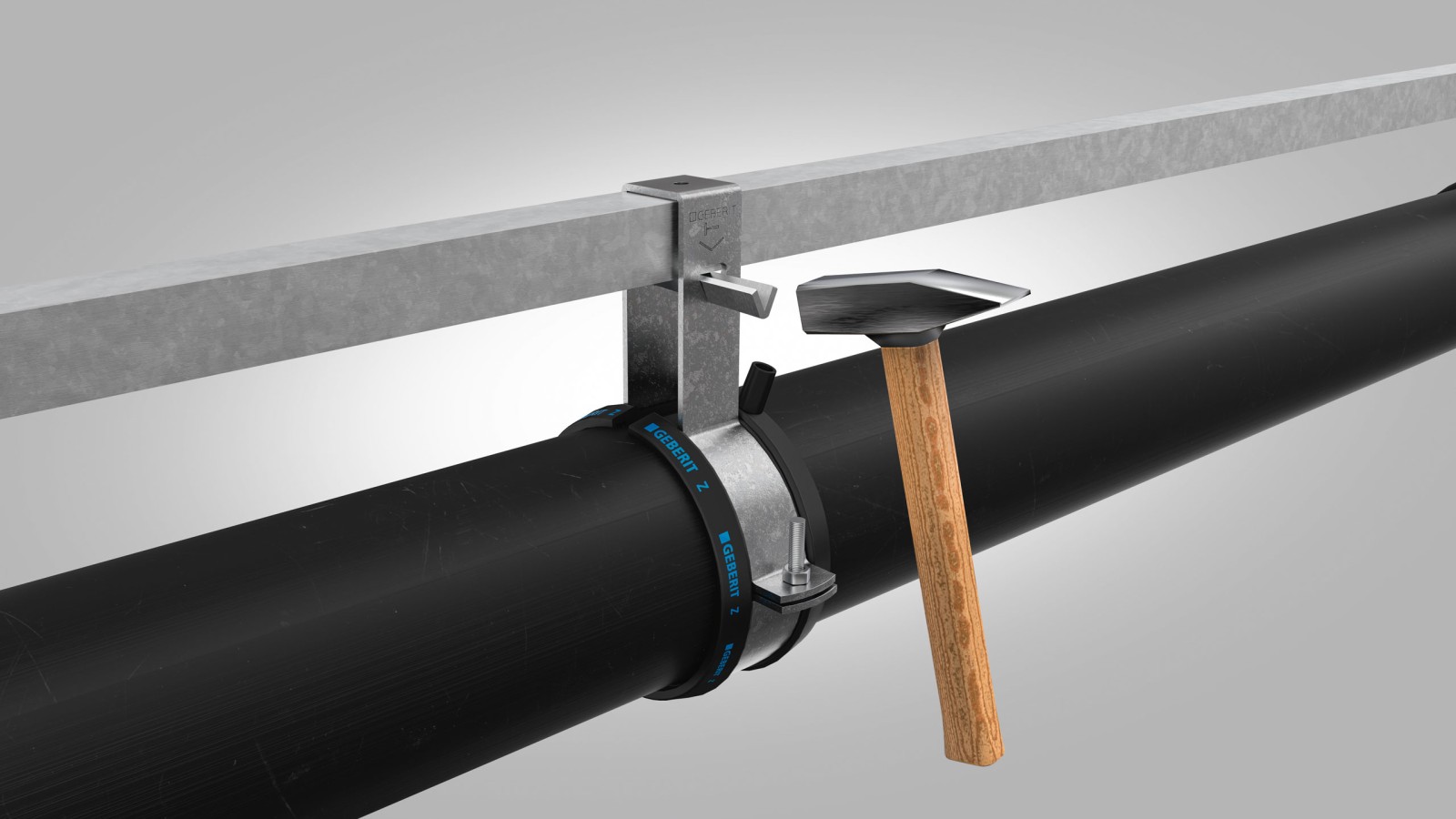 Geberit Pluvia: enkel installation utan speciella verktyg Geberit Pluvia: enkel installation utan speciella verktyg