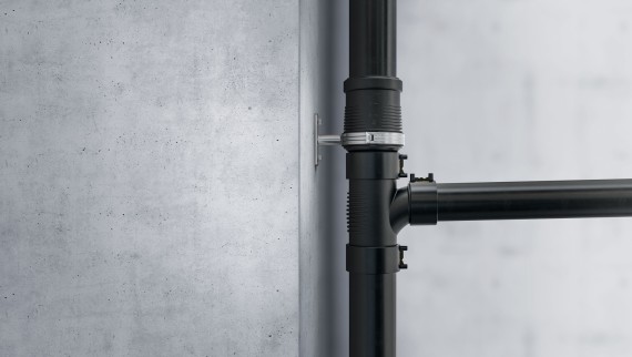 Geberit Silent-db20 för avlopp med höga krav på ljuddämpning