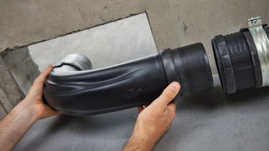 Geberit Silent-Pro SuperTube platsbesparande avloppsrör