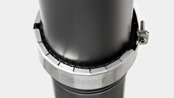 Geberit klokoppling för hållfast anslutning