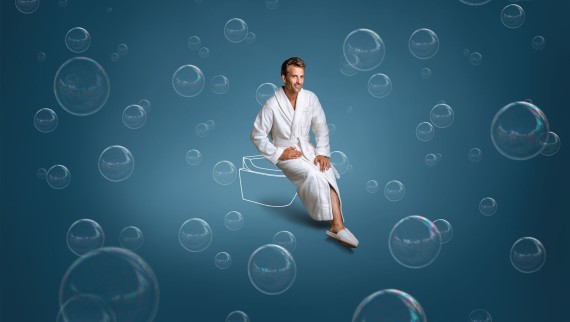 Tim på en Geberit AquaClean Tuma