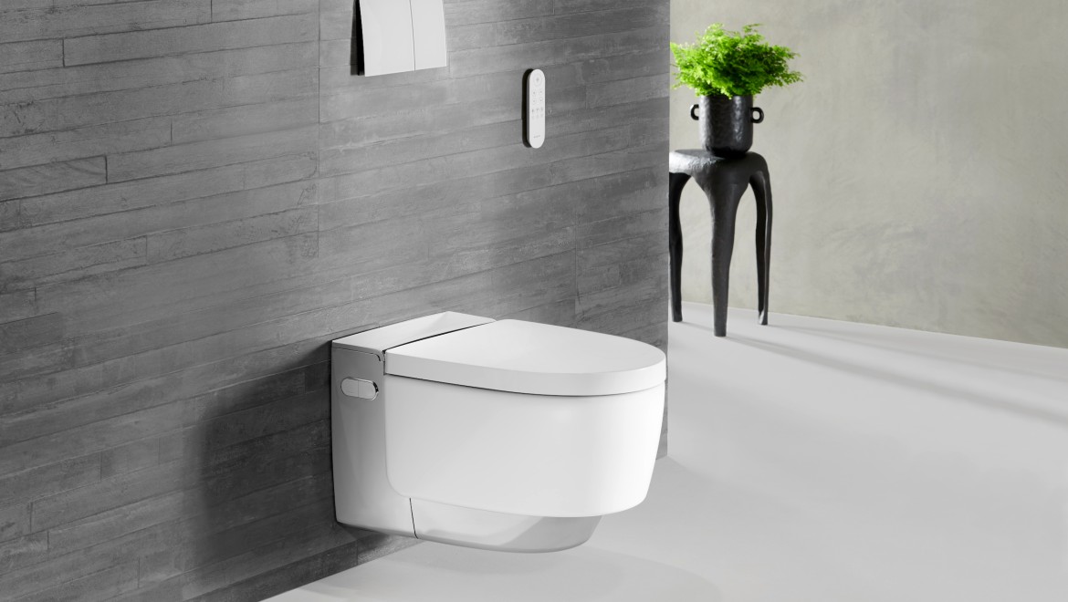 Geberit AquaClean Mera Comfort duschtoalett med sitsuppvärmning
