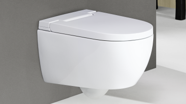 Geberit AquaClean Alba med Sigma20 spolplatta