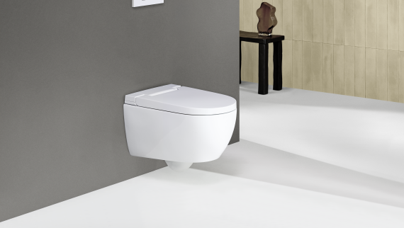 Geberit AquaClean Alba med Sigma20 spolplatta