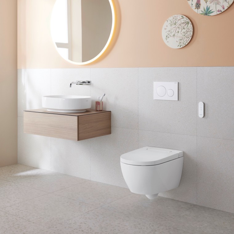 Geberit AquaClean Alba duschtoalett för urbana miljöer