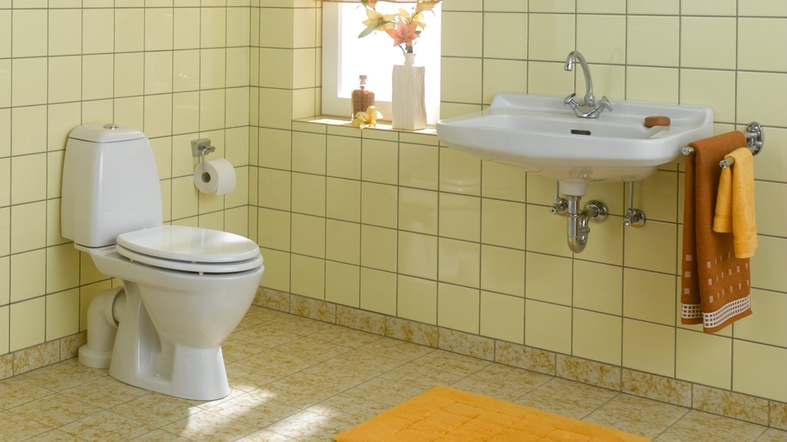 I denna generationen var det inte vanligt med badkar i badrummen