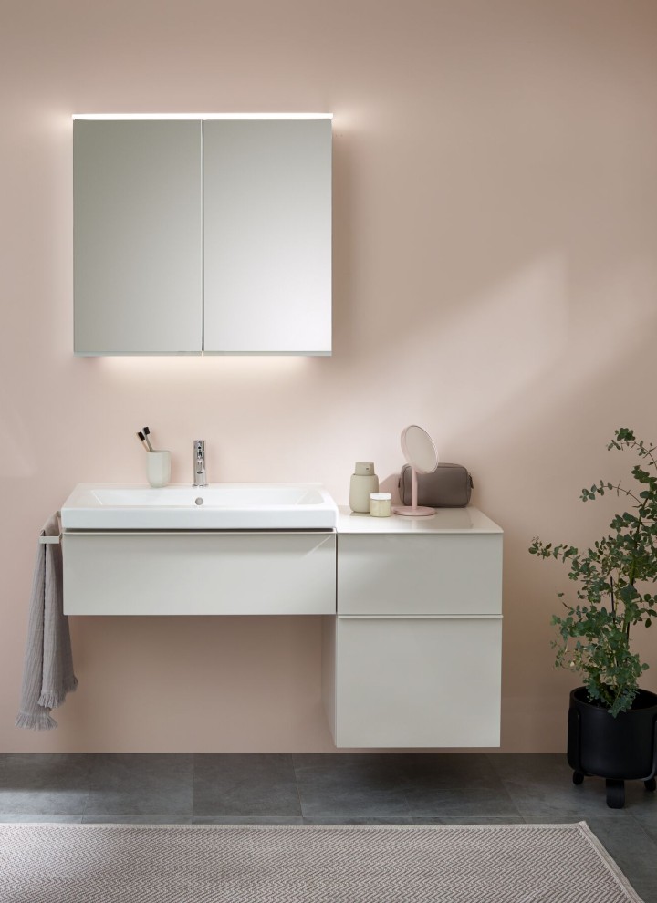 Geberit badrum i ett showroom Geberit badrum i ett showroom