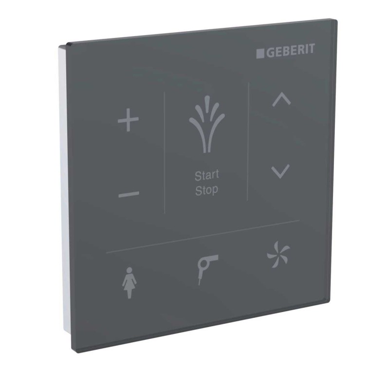 Väggmonterad manöverpanel i svart till AquaClean Mera duschtoalett Väggmonterad manöverpanel i svart till AquaClean Mera duschtoalett