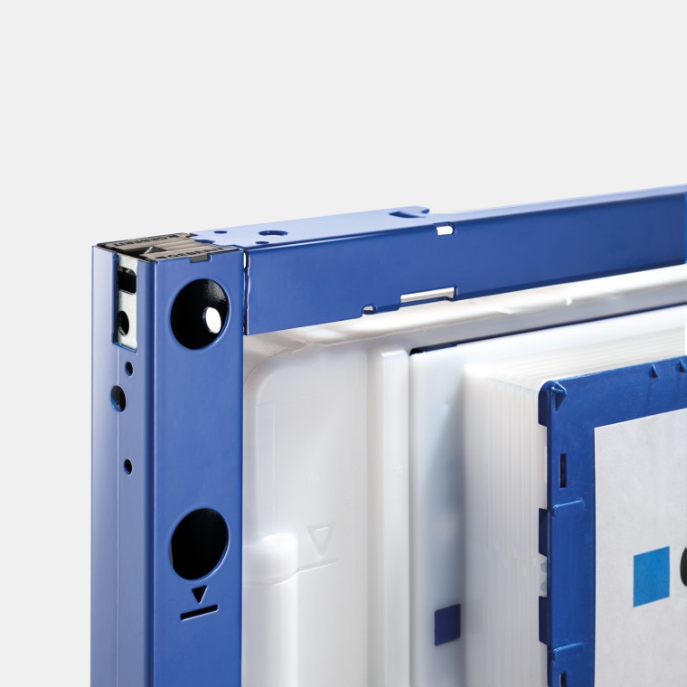 Valfri placering av väggfästen