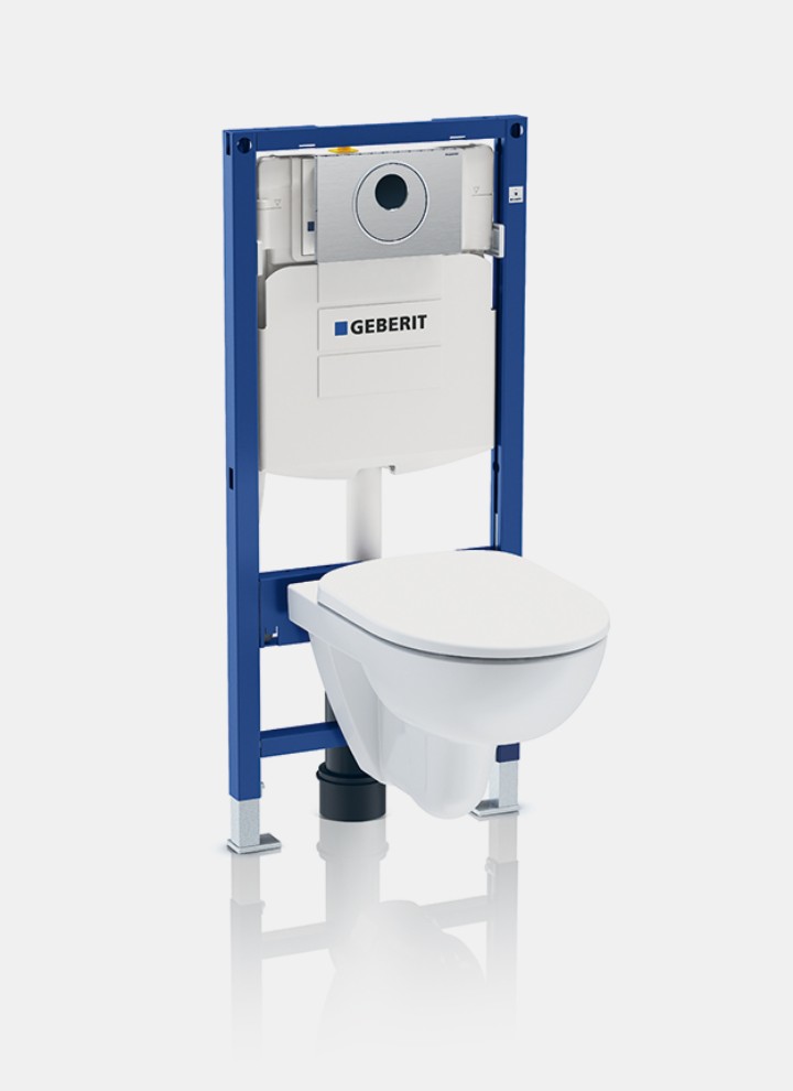 Geberit Duofix med dold cistern Geberit Duofix med dold cistern