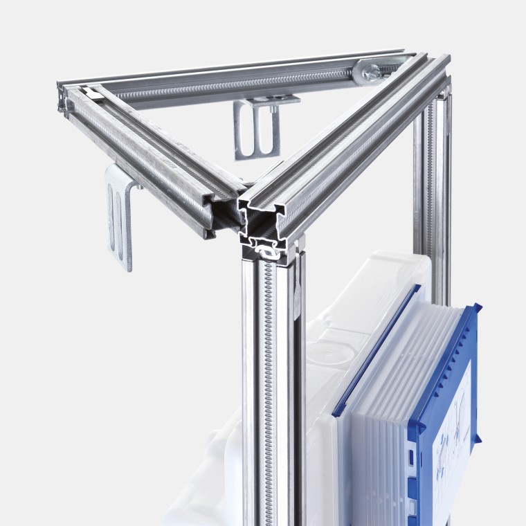 Geberit GIS hörnkonstruktion för vägghängd WC