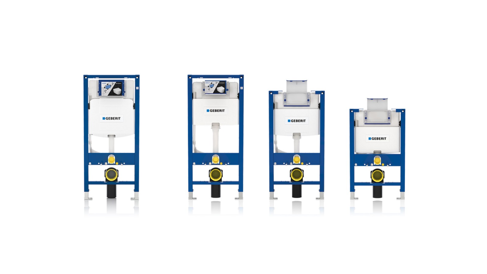 Geberit Omega, Geberit Sigma och Geberit Duofix installationssystem