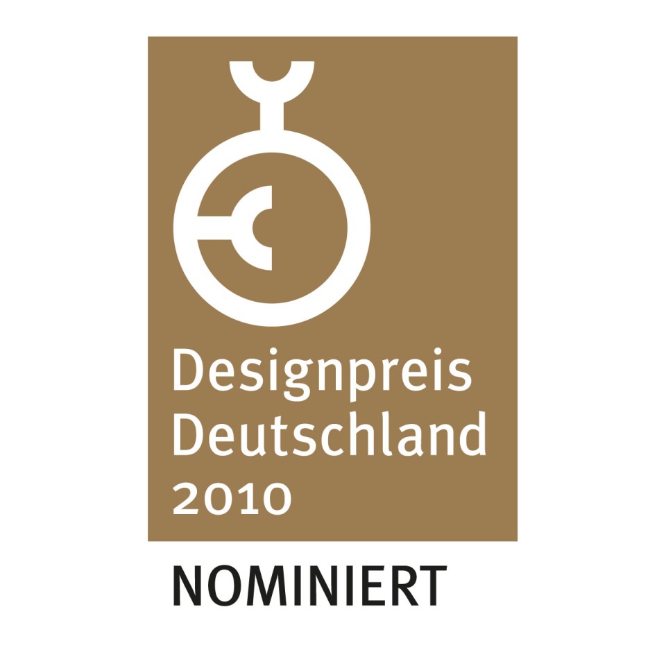 Nominerad för German Design Award 2010