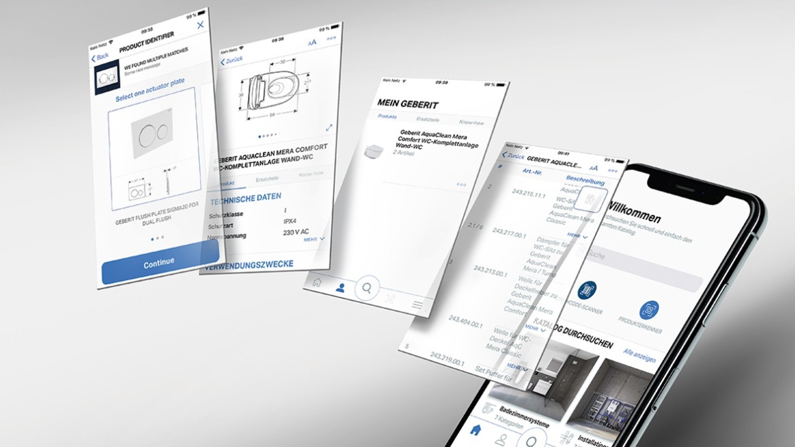 Identifiera inbyggnadscisterner med Geberit Pro app Identifiera inbyggnadscisterner med Geberit Pro app