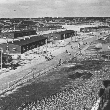 Platsen för det största danska flyktinglägret för tyska krigflyktingar. (© Blåvandshuk Local History Archive)