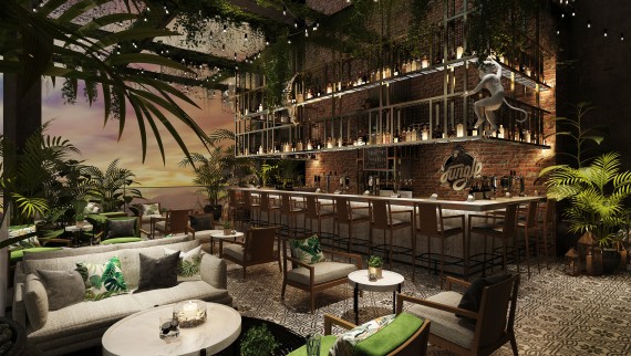 Marriott Hotel Kampala hotellbar (© MMAC Dubai)