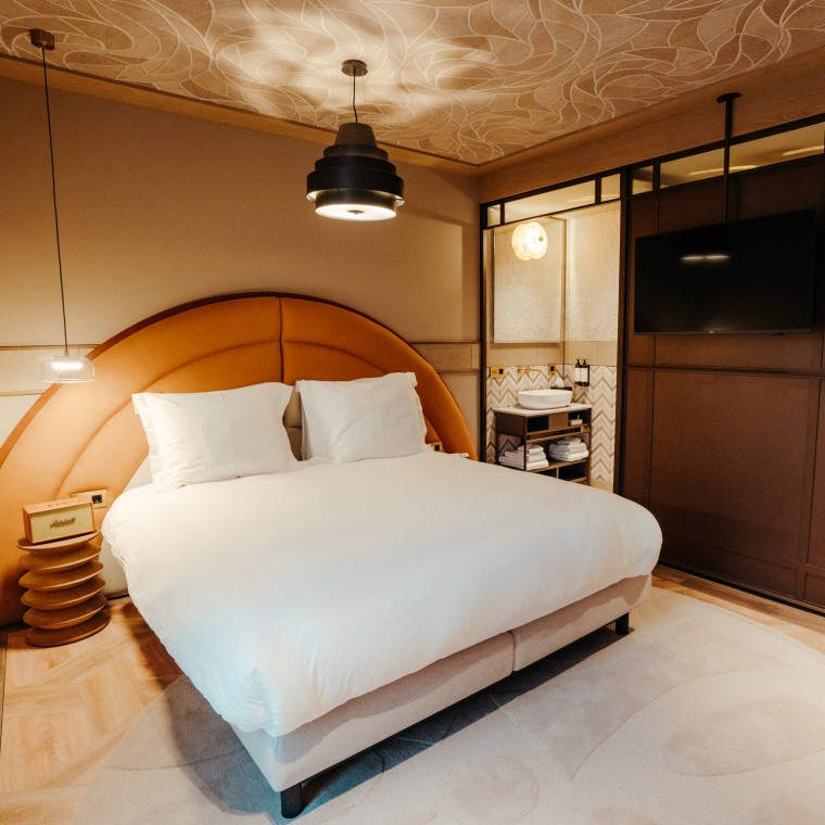 36 eleganta hotellrum i modern stil från mitten av 1900-talet (© Nina Slagmolen)