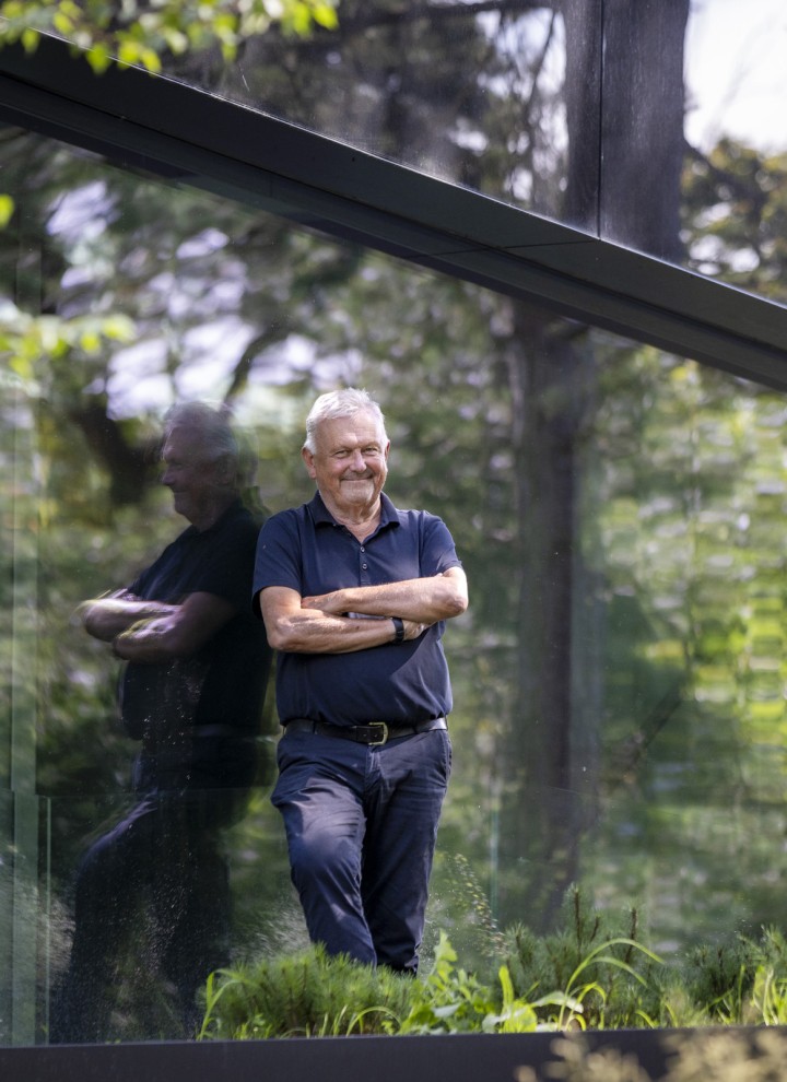 Arkitekten Jan Pesman är specialiserad på cirkulära lösningar (© Lucas van der Wee)