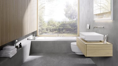 6x6 den vinnande badrumsmiljön av danska arkitektbyrån Bjerg Arkitektur (© Geberit)