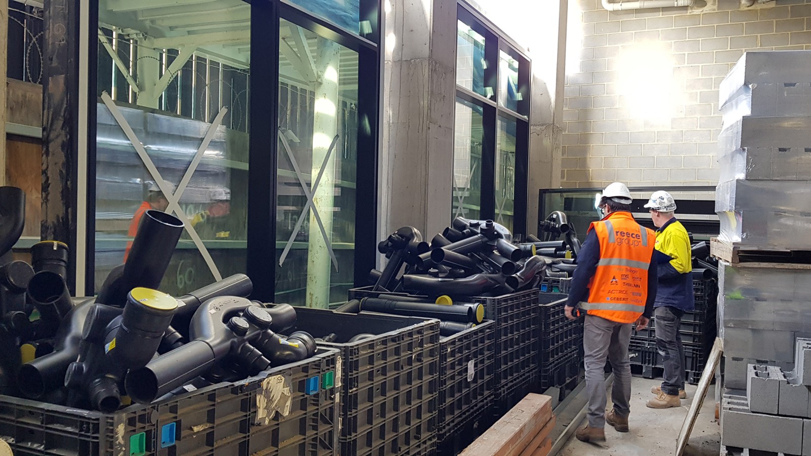 Geberit SuperTube rörledningssystem för avlopp (© Peter Casamento, Marc Williams) Geberit SuperTube rörledningssystem för avlopp (© Peter Casamento, Marc Williams)