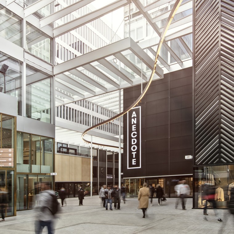 Inne i The Circle i Zürich (© Flughafen Zürich AG) Inne i The Circle i Zürich (© Flughafen Zürich AG)