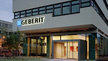 Geberit huvudkontor i Rapperswil-Jona
