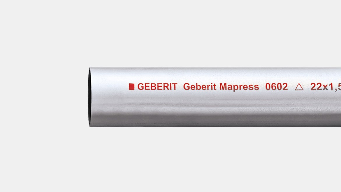 Geberit Mapress Elförzinkat stål utvändigt förzinkat