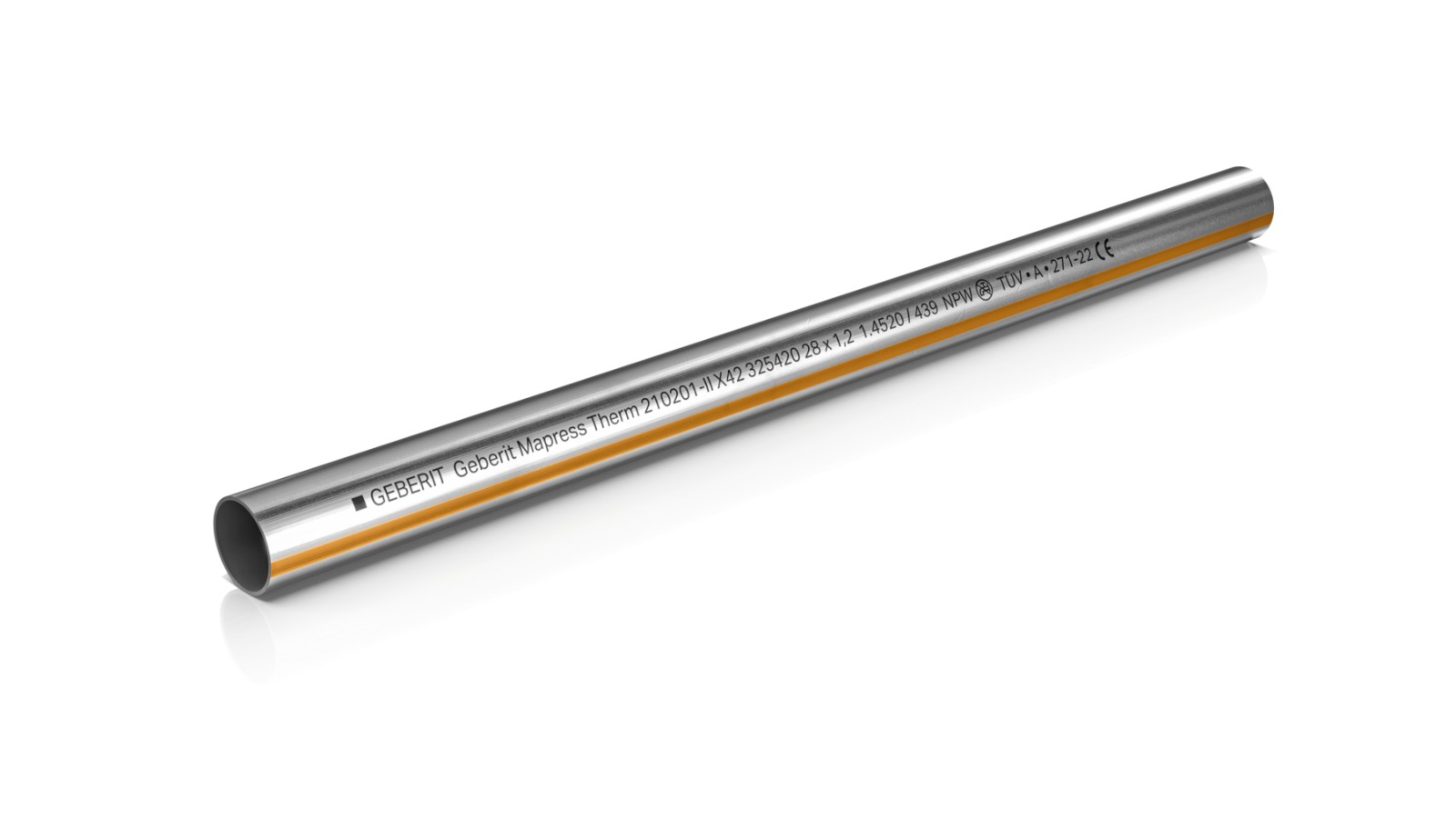 Geberit Mapress Therm systemrör Geberit Mapress Therm systemrör
